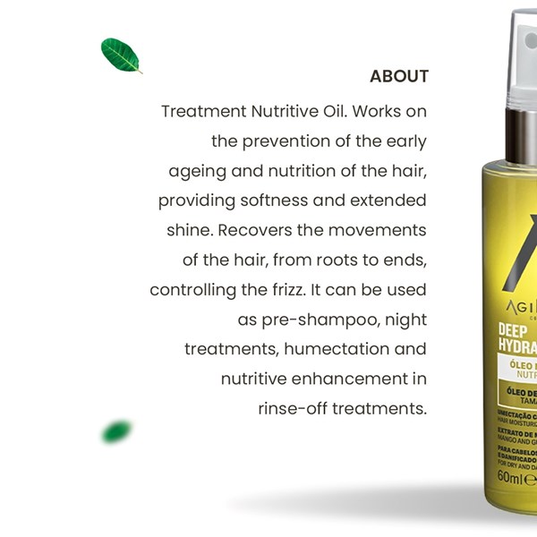 NUTRITIVE OIL DEEP HYDRATION | HAIR TREATMENTS